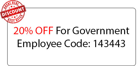 Government Employee 20% OFF - Locksmith at Galt, CA - Locksmith Galt Ca